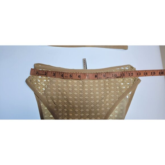 Robin Piccone Bikini Womens Set Top Triangle and Bottom High Rise Sz Medium - Picture 6 of 8